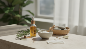 routine skinification cuir chevelu soins naturels bio