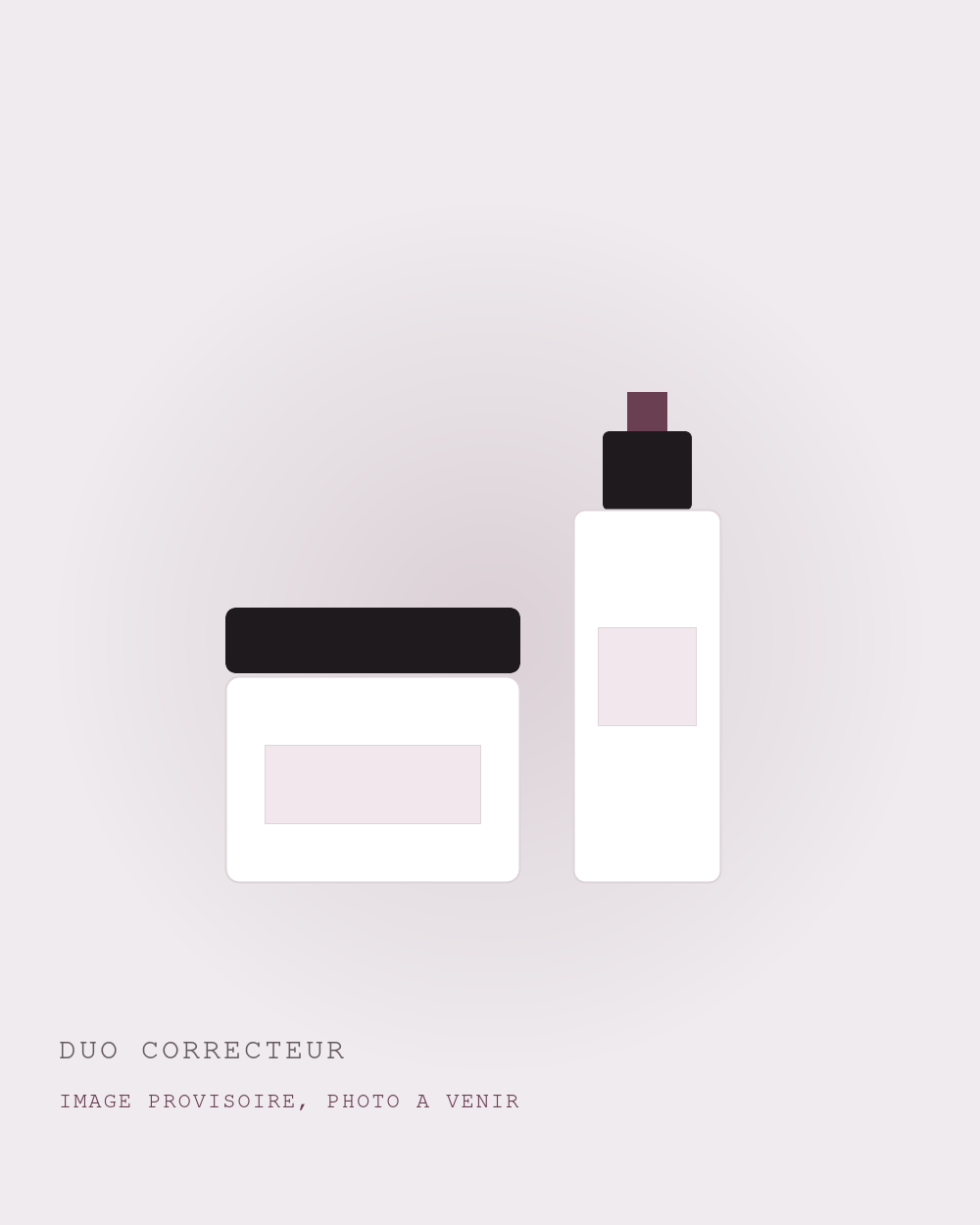 DUO CORRECTEUR : image provisoire, photo à venir