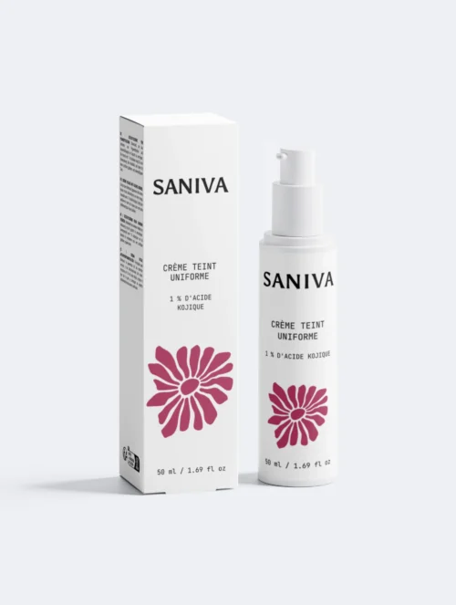 uDF7OnusgYZmF9yK0Ds4QxG9N6lRWyfL.jpg Crème taches brunes Saniva, Crème Teint Uniforme à l'acide kojique 1 %, pot 50 ml